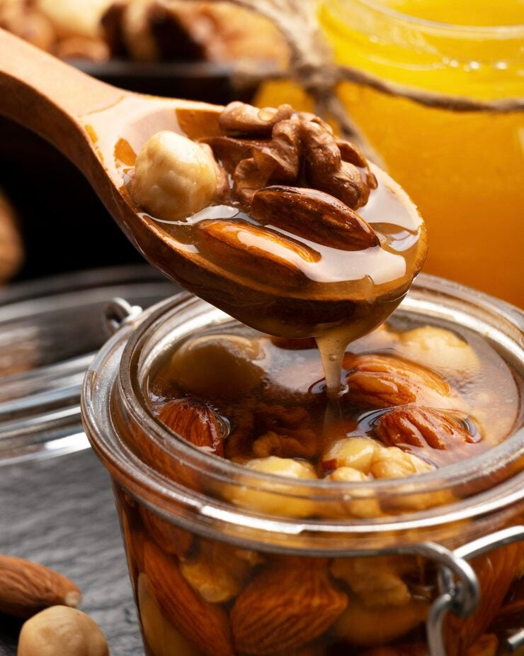 Premium nuts in honey(600 g)