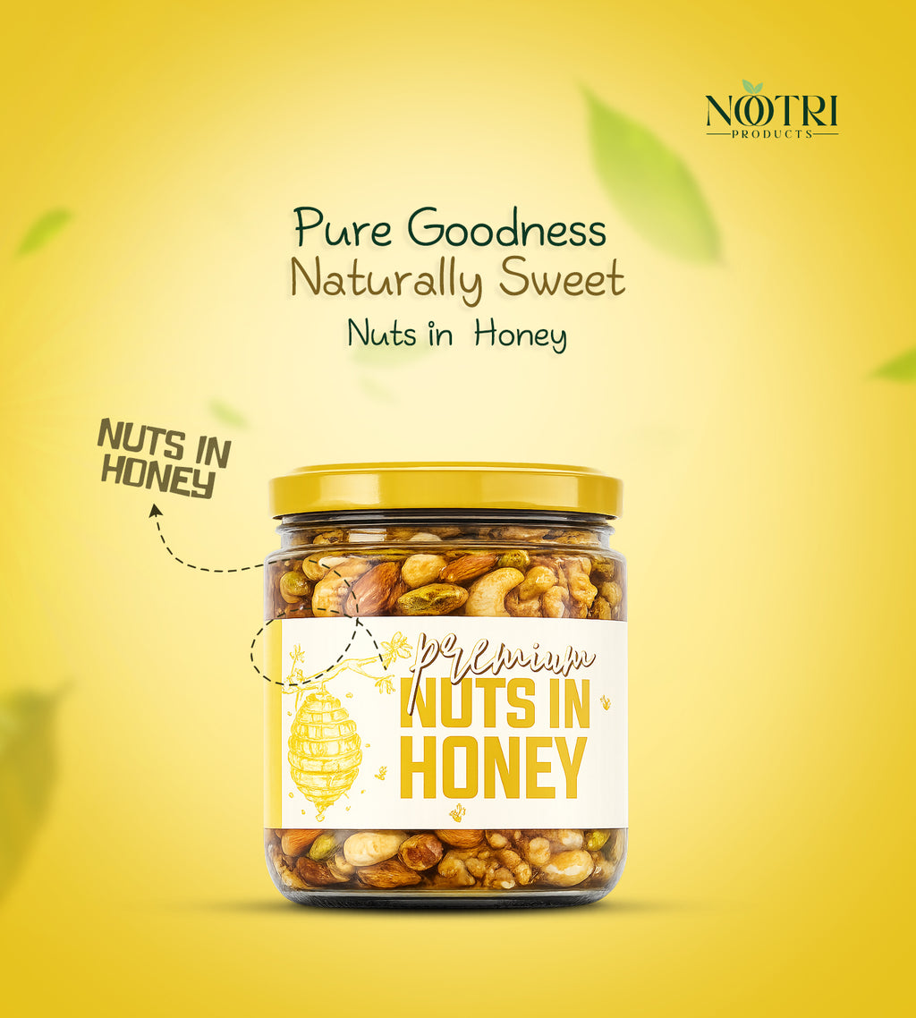 Premium nuts in honey(600 g)