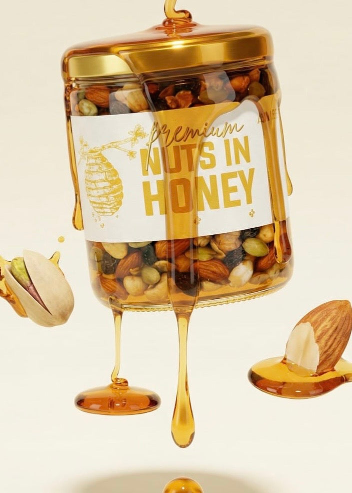 Premium nuts in honey(600 g)